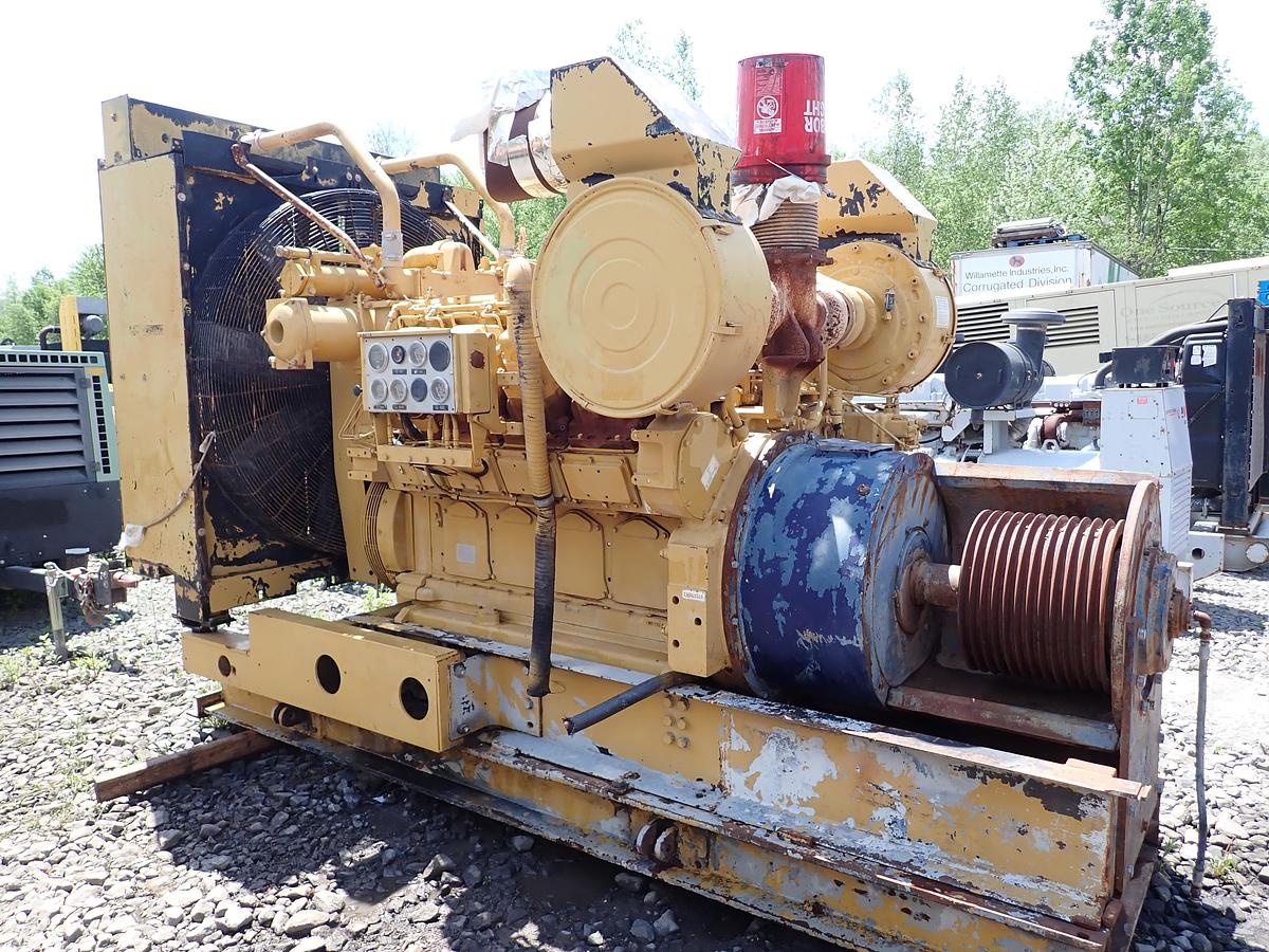 Used 2004 CAT 3508 Diesel Engine POWER UNIT AR # 4W-0281