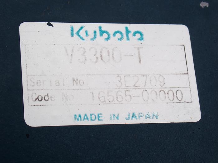 Used Kubota V3300-DI-T-EU2 Diesel Engine BOBCAT T300