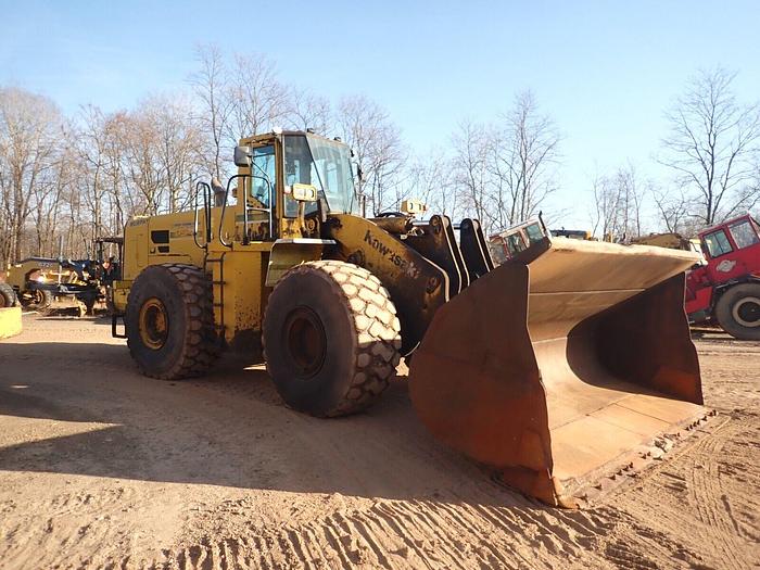 Used 2006 Kawasaki 95ZV Wheel Loader RUNS STRONG! Cummins Diesel JAKE BRAKE 95Z V