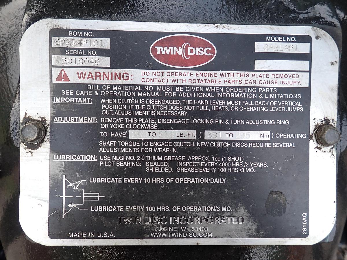 Used 1999 Detroit Diesel 8V92TA Engine Power Unit 8083-7K33 DDEC III