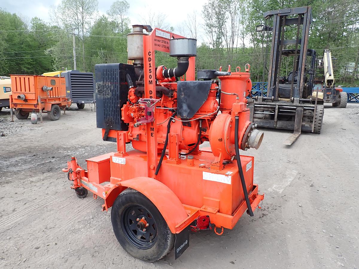 Used 2014 Godwin CD150M 6" Water Pump JOHN DEERE DIESEL
