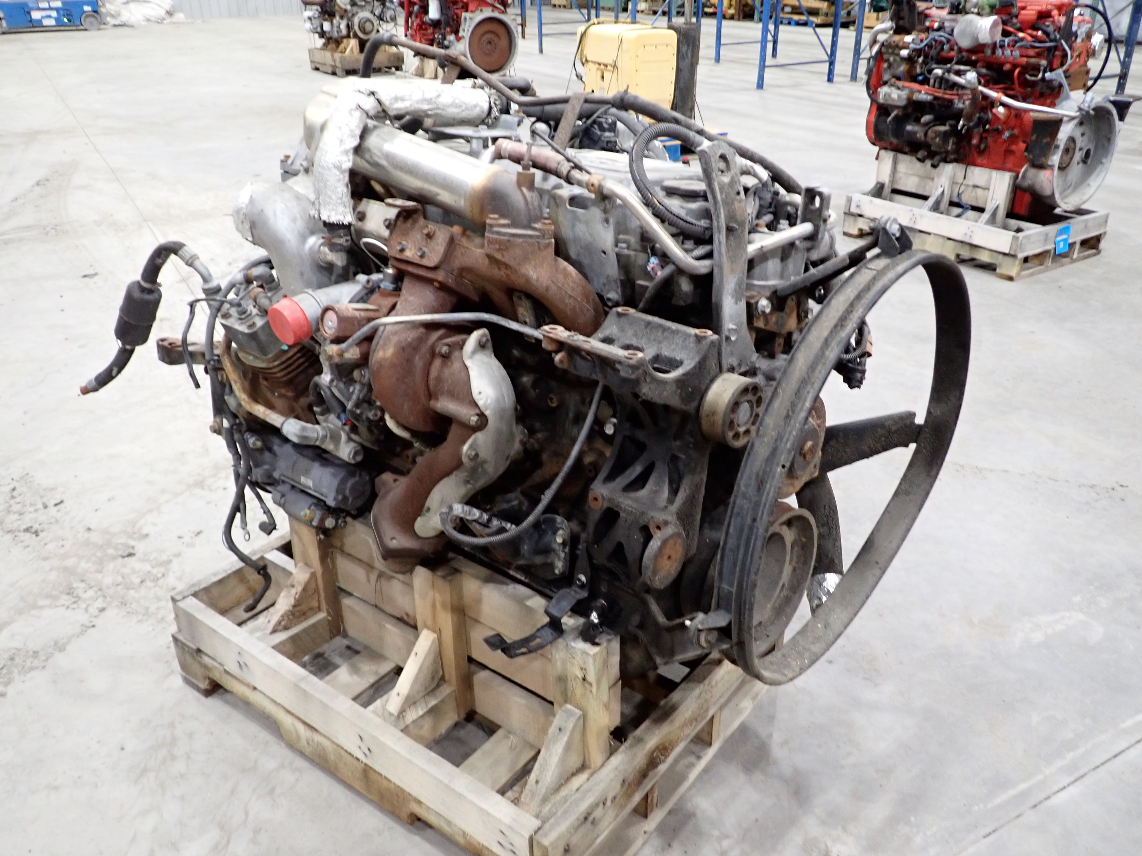 Used 2008 Isuzu 6HK1 Diesel Truck Engine