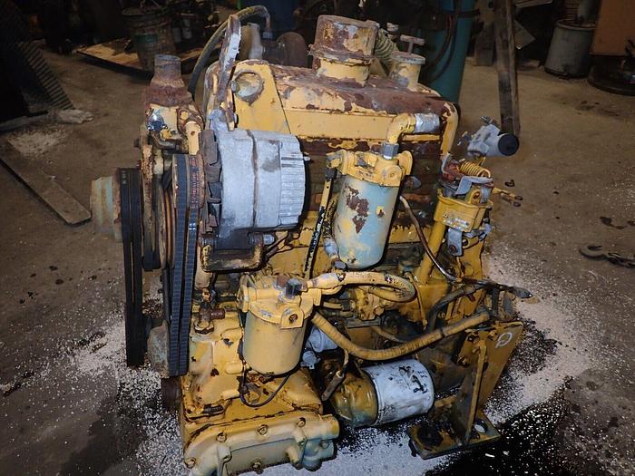 Used Detroit Diesel 3-53T Turbo Engine VIDEO! BYPASS BLOWER Silver 353 3-53 GM