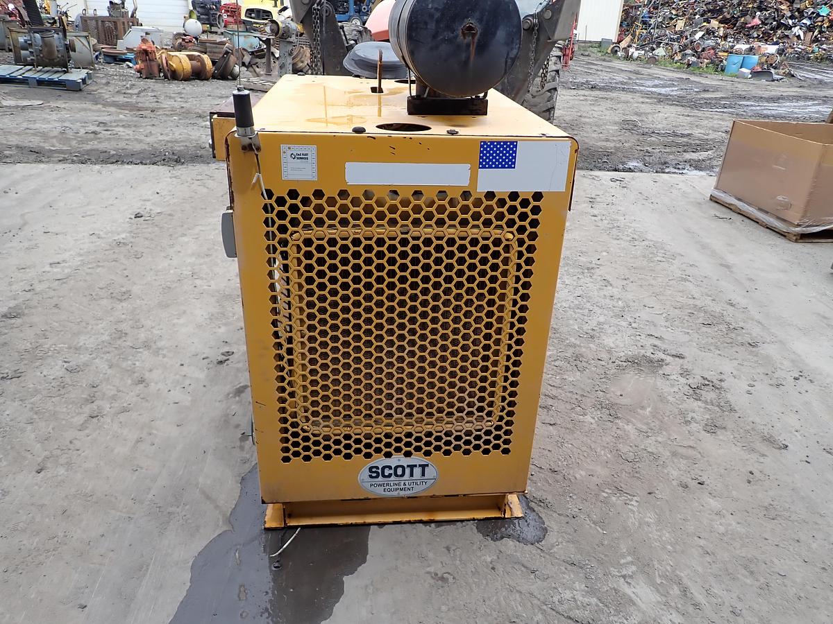 Used 2011 John Deere 4045TF280 Diesel Engine POWER UNIT 21 HOURS
