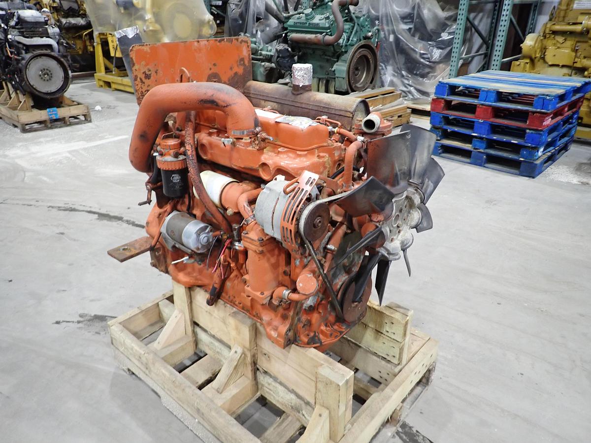 Used John Deere 4045DF001 Diesel Engine 269 HOURS!!