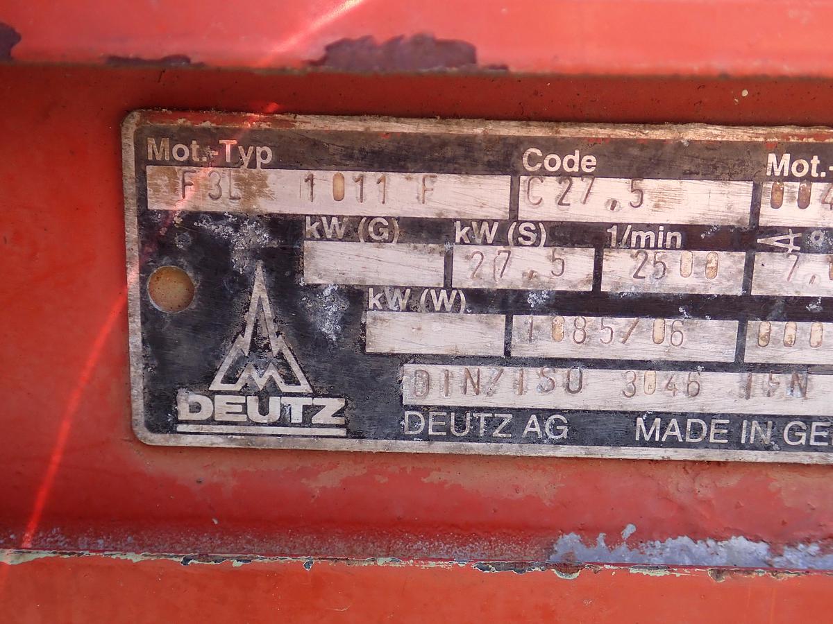 Used Deutz F3L1011F Diesel Engine