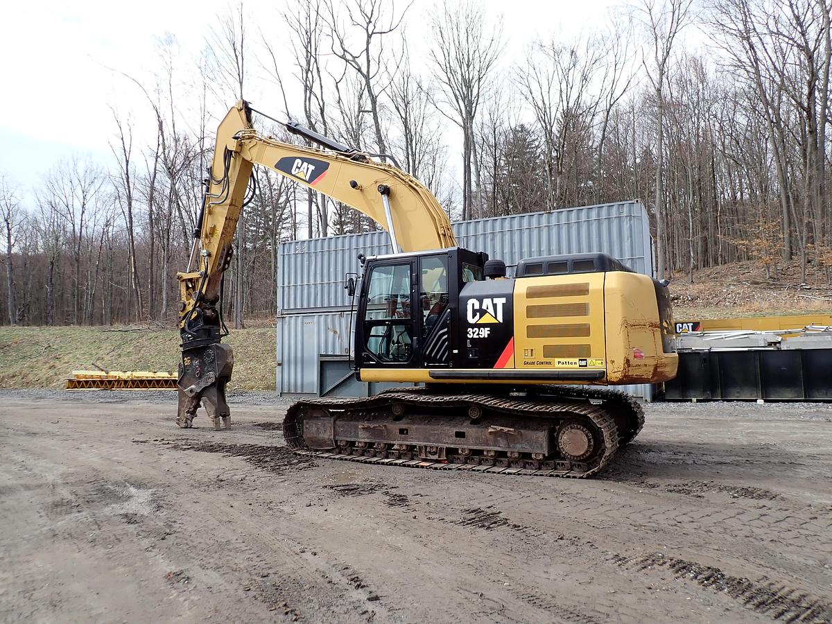 Used 2015 CAT 329FL Hydraulic Excavator 