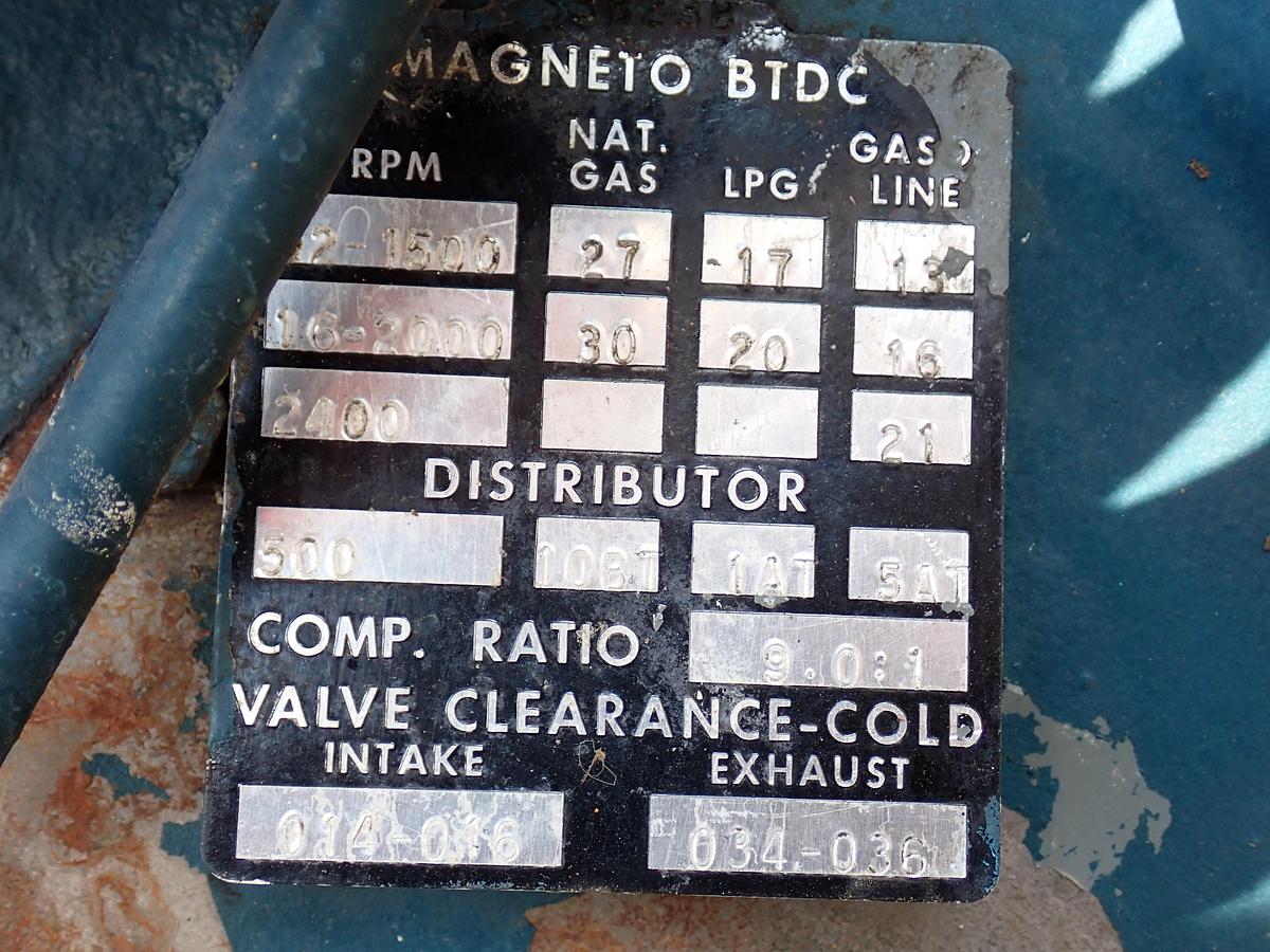 Used Waukesha F817G Gas Engine