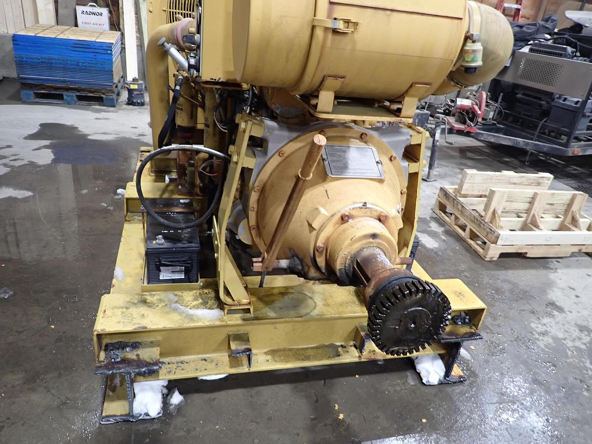 Used 2008 CAT C13 Diesel Engine POWER UNIT w/ PTO Clutch