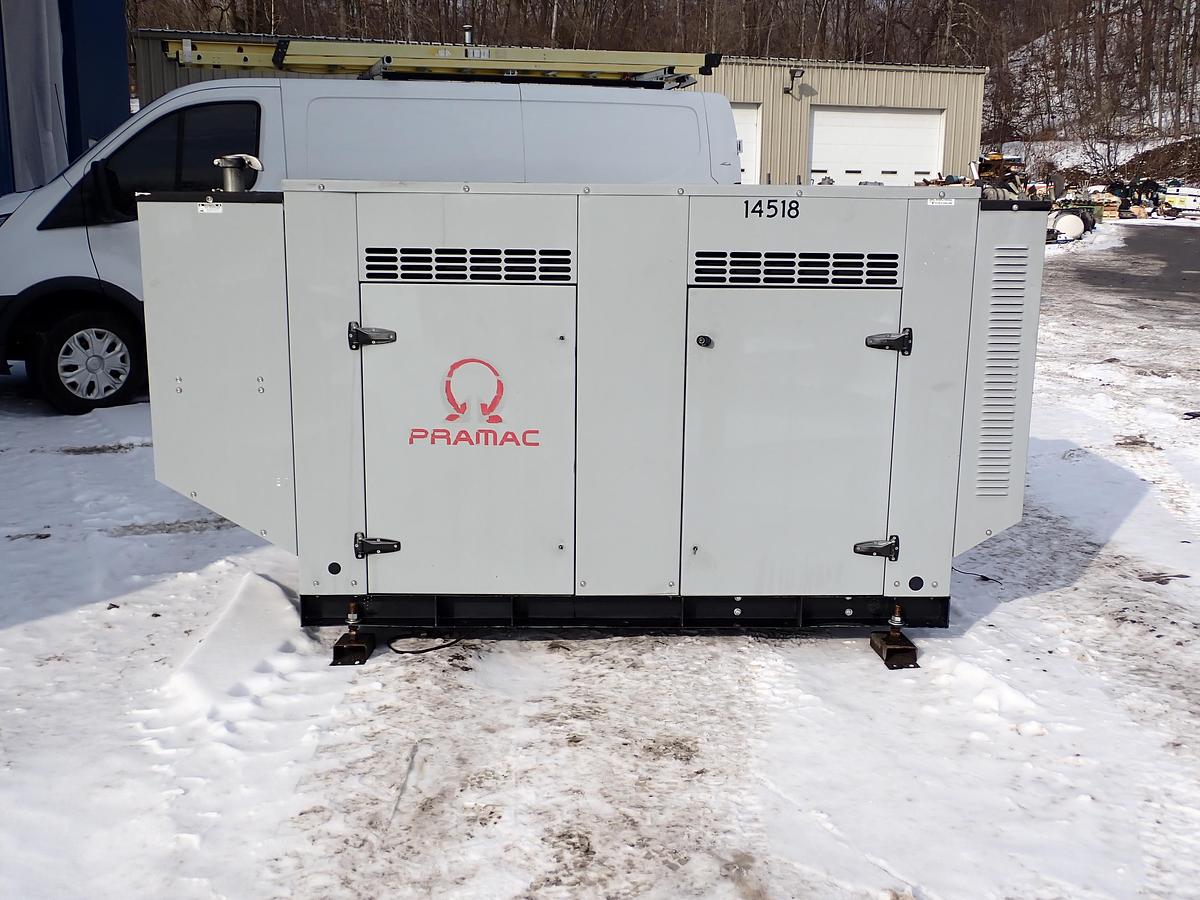 Used 2012 Pramac GEW65J 50 KW Standby Generator 
