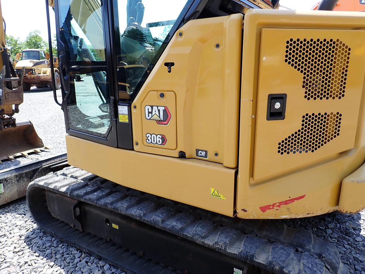 Used 2020 CAT 306 CR Hydraulic Excavator THUMB 1500 HOURS