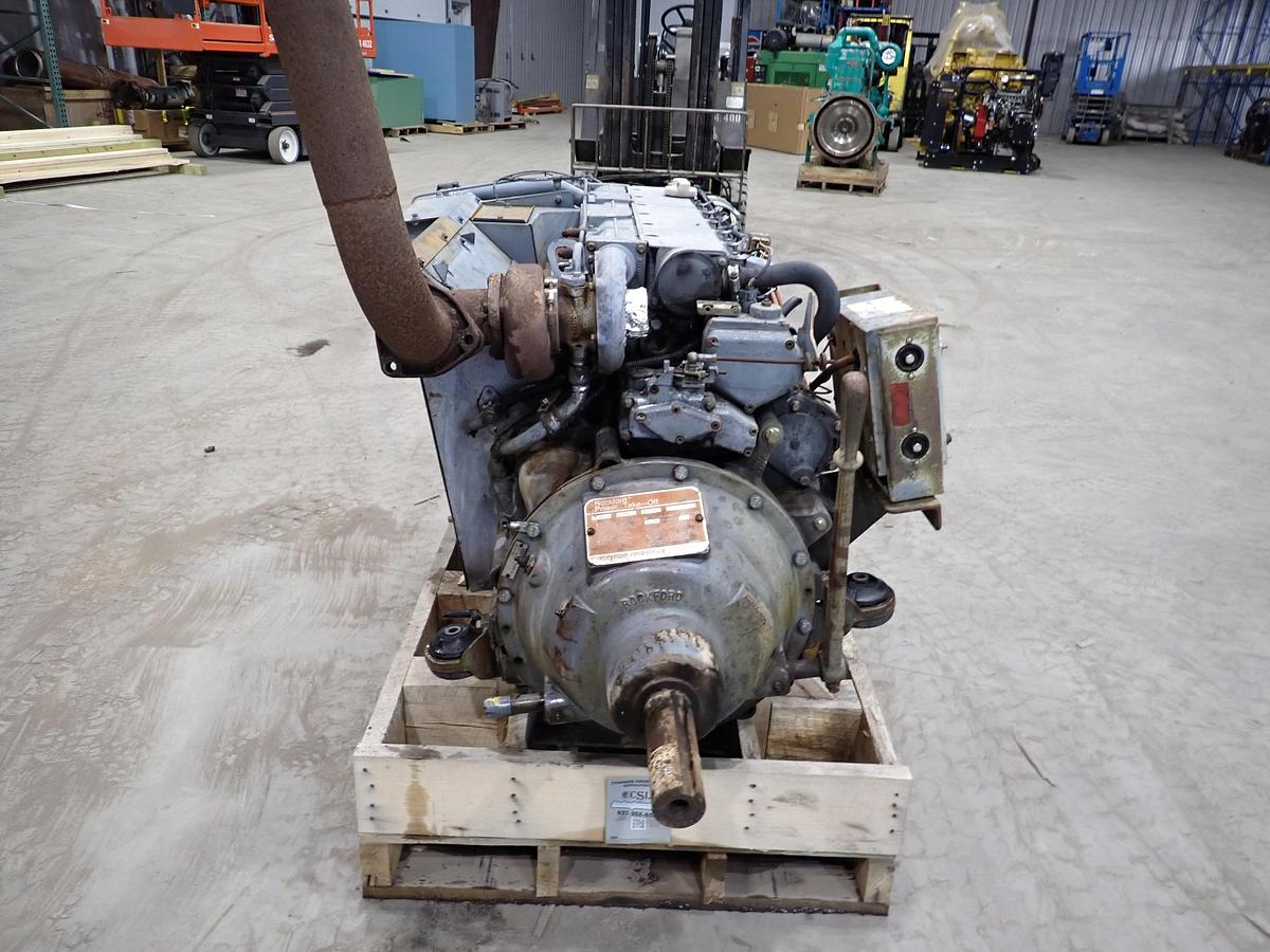 Used Deutz BF6M1012 Diesel Engine POWER UNIT w/ PTO CLUTCH!