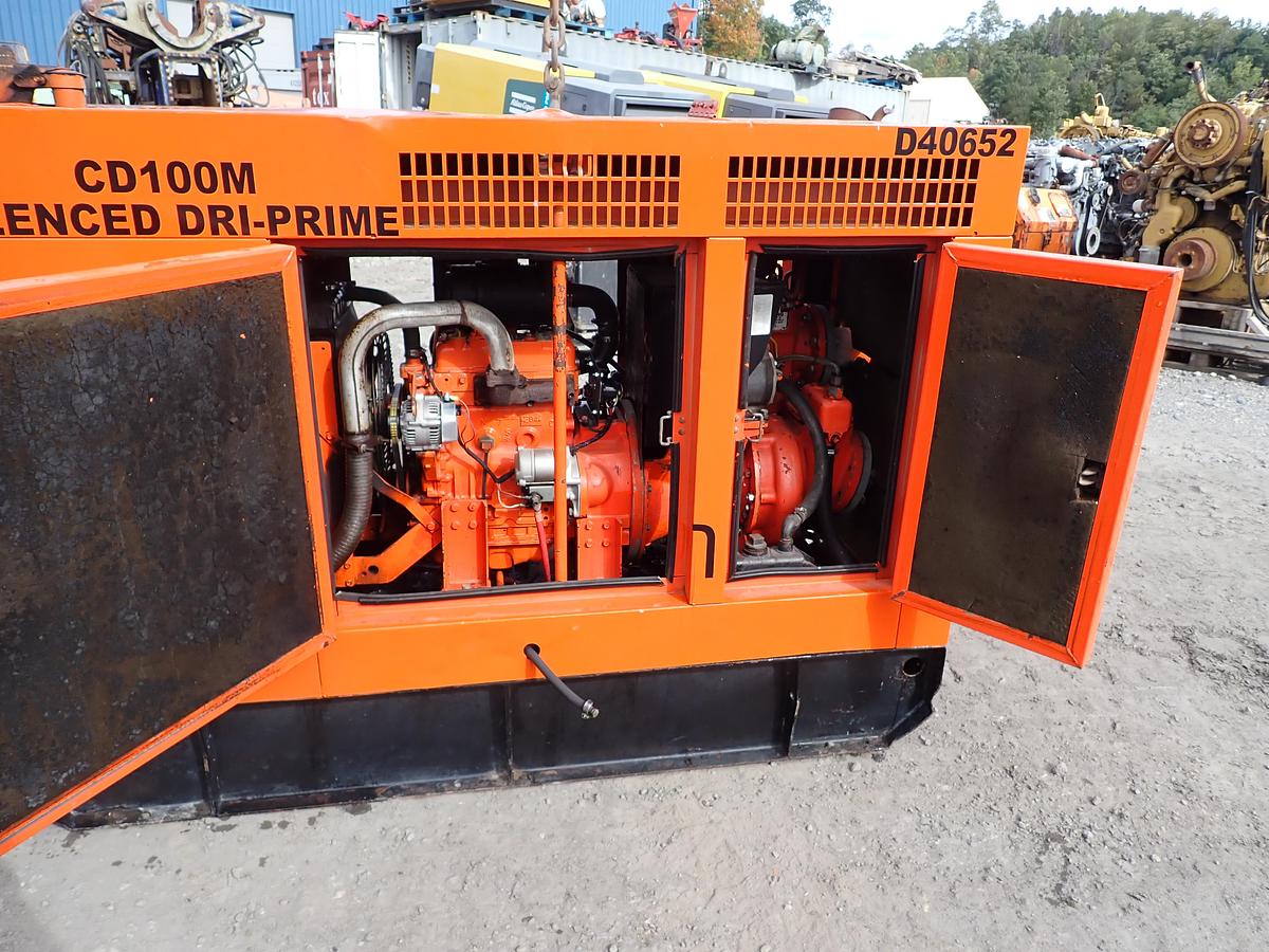 Used 2001 Godwin CD100M 4" Critical Silenced Water Pump