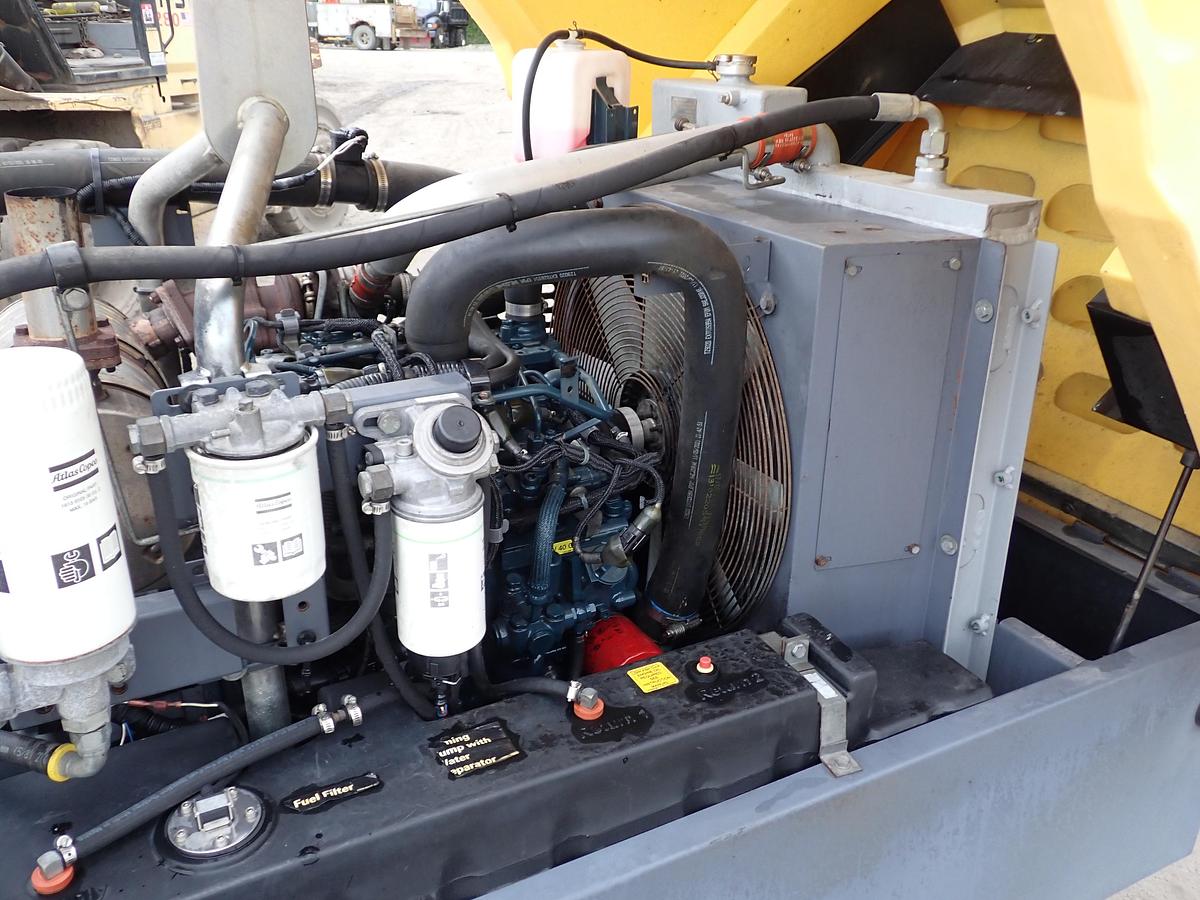 Used 2021 Atlas Copco XAS188 KD8 Air Compressor