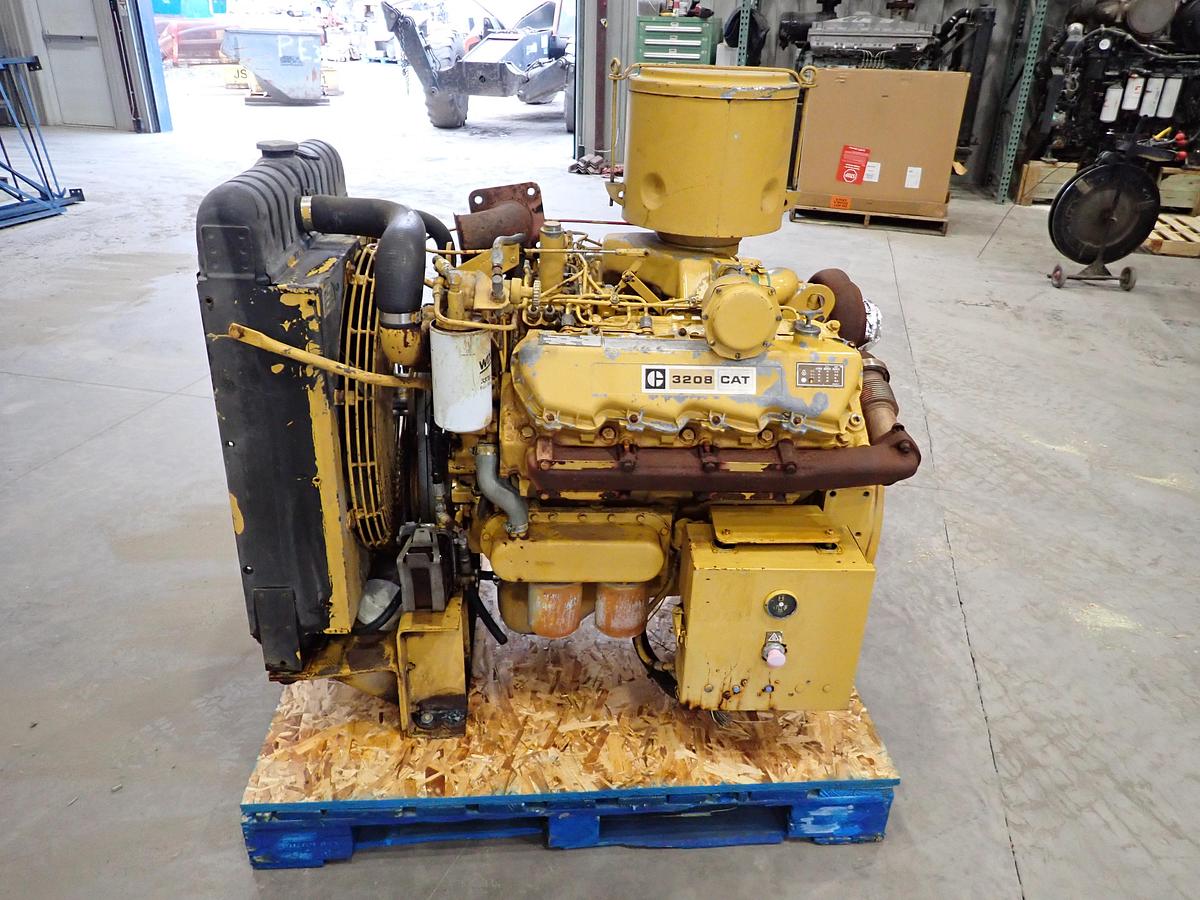 Used 1985 CAT 3208T Turbo Diesel Engine POWER UNIT