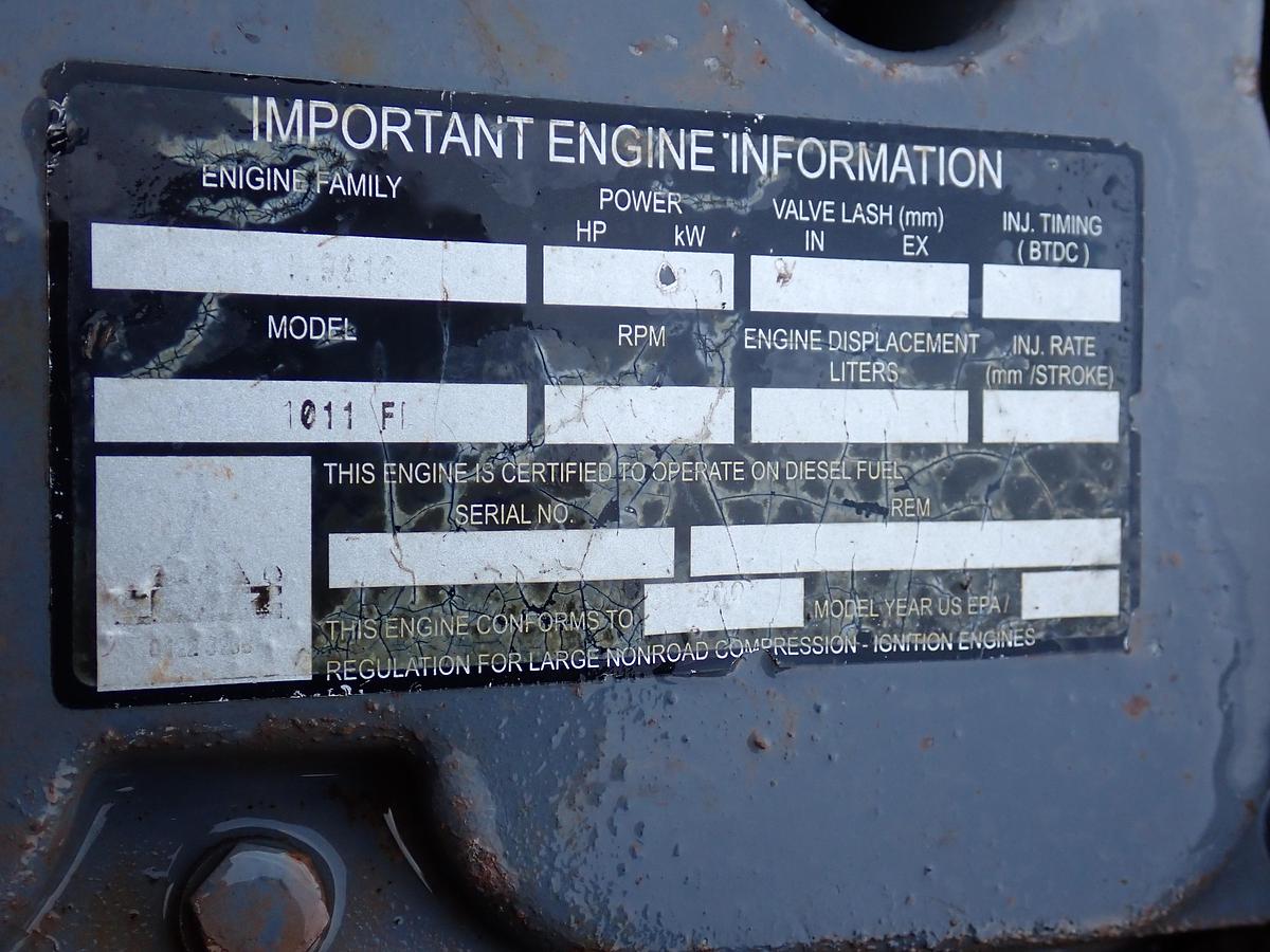 Used Deutz BF3L1011F Turbo Diesel Engine