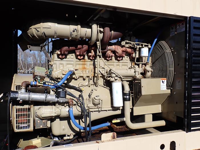 Used 1990 Cummins NT855-G6 250 KW Generator 1544 HOURS