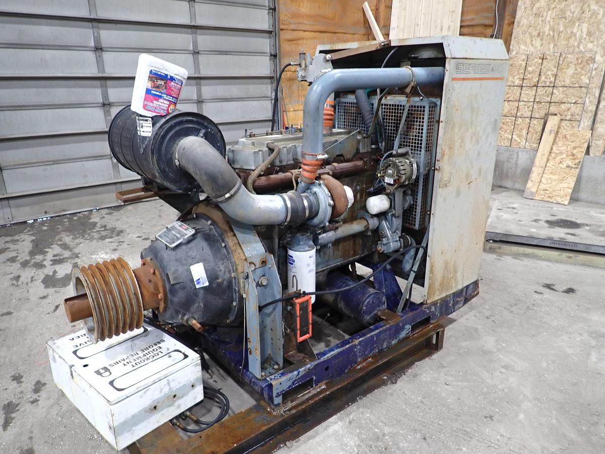 Used 1997 International DTA530 Diesel Engine POWER UNIT! 250 HP MECHANICAL