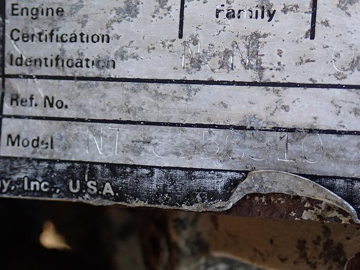 Used 1977 Cummins NTA-855C 310 Truck Engine CPL 201