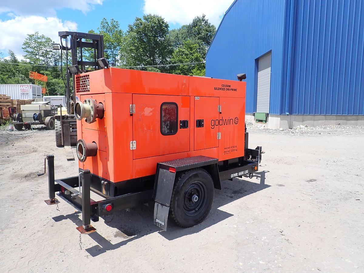 Used 2015 Godwin CD150M 6" Critical/Quiet Enclosure Water Pump