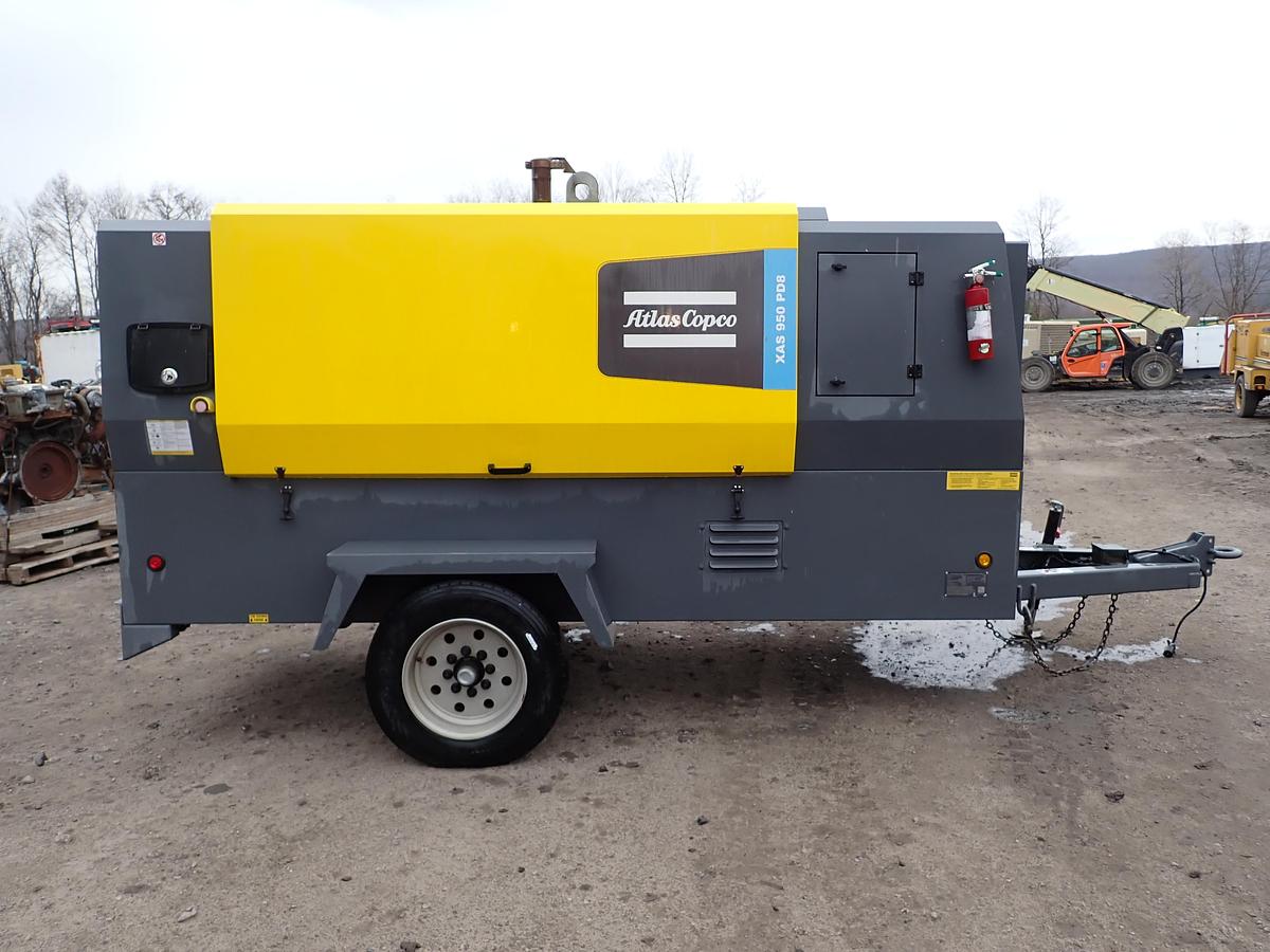 Used 2020 Atlas Copco XAS950 PD8 950 CFM Air Compressor