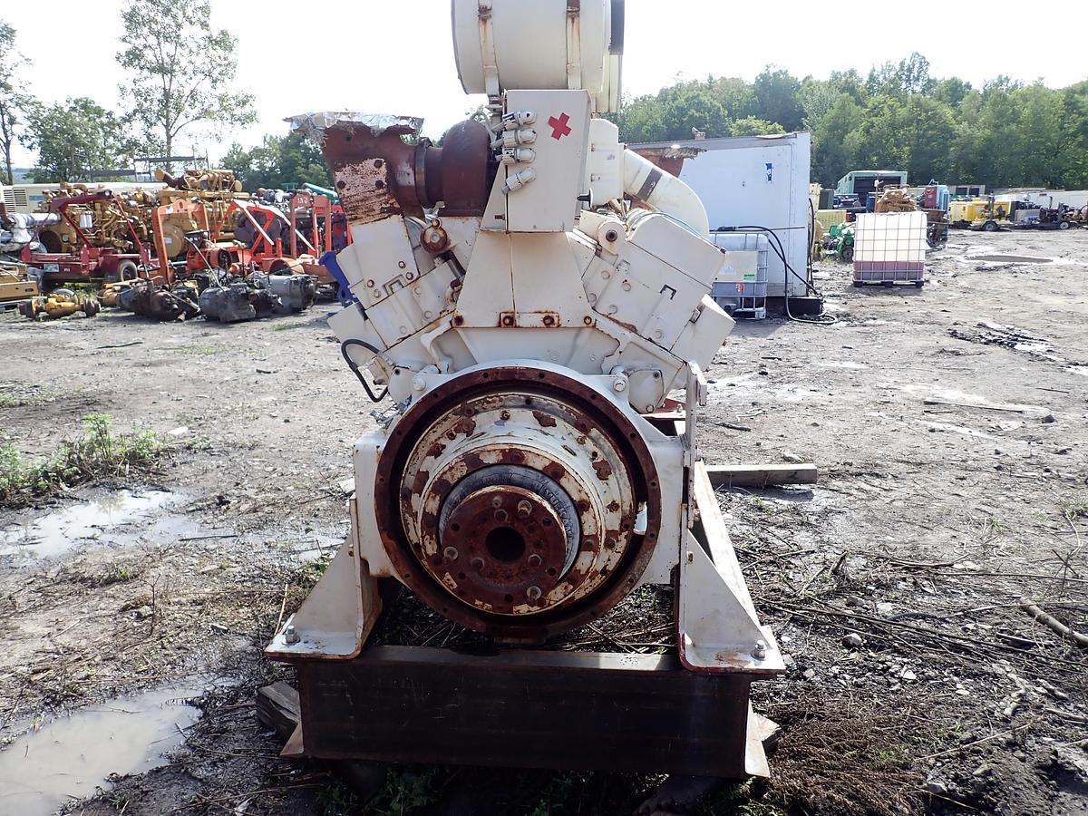 Used 1990 Cummins KTA50-M Marine Diesel Engine CPL 977