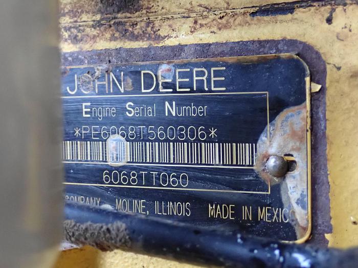 Used John Deere 6068TT060 Diesel Engine 700J Dozer
