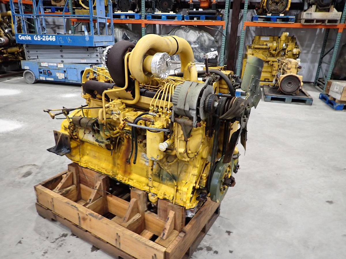 Used 1984 CAT 3306 PC Diesel Truck Engine 404 ORIGINAL HOURS!