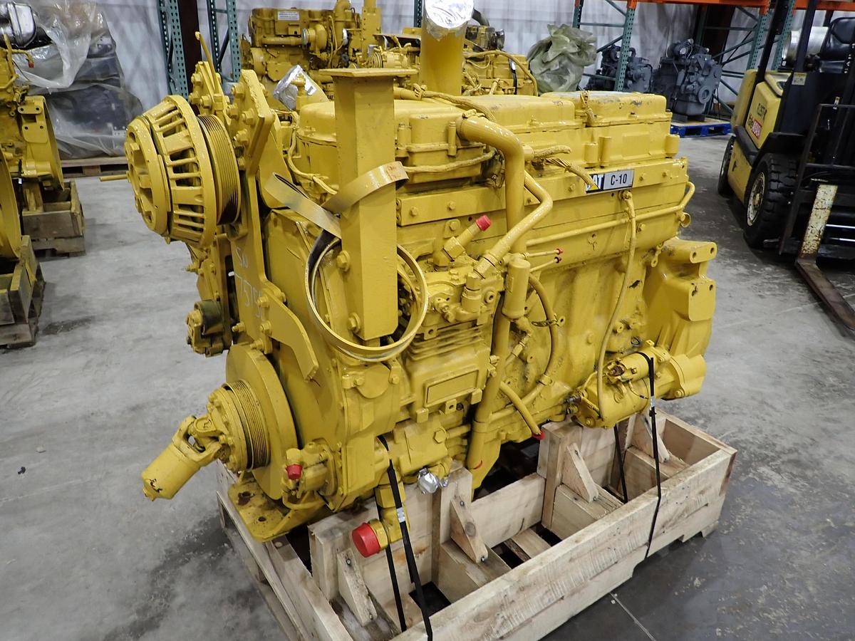 Used 2002 CAT C10 Diesel Engine AR # 187-7945