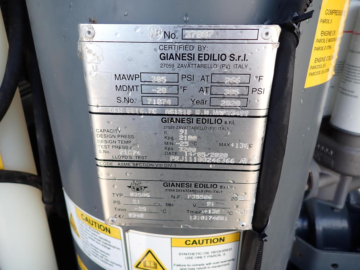 Used 2021 Atlas Copco XAS950 PD8 Air Compressor