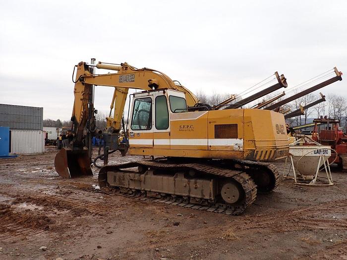 Used Liebherr R942HD Hydraulic Excavator 48" Bucket Diesel EROPS R942