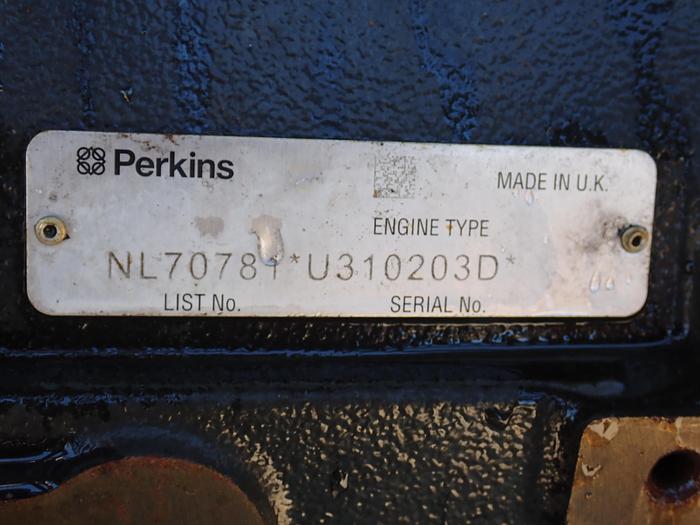 Used 2018 Perkins 1104D-44T Turbo Diesel Engine POWER UNIT NL70781