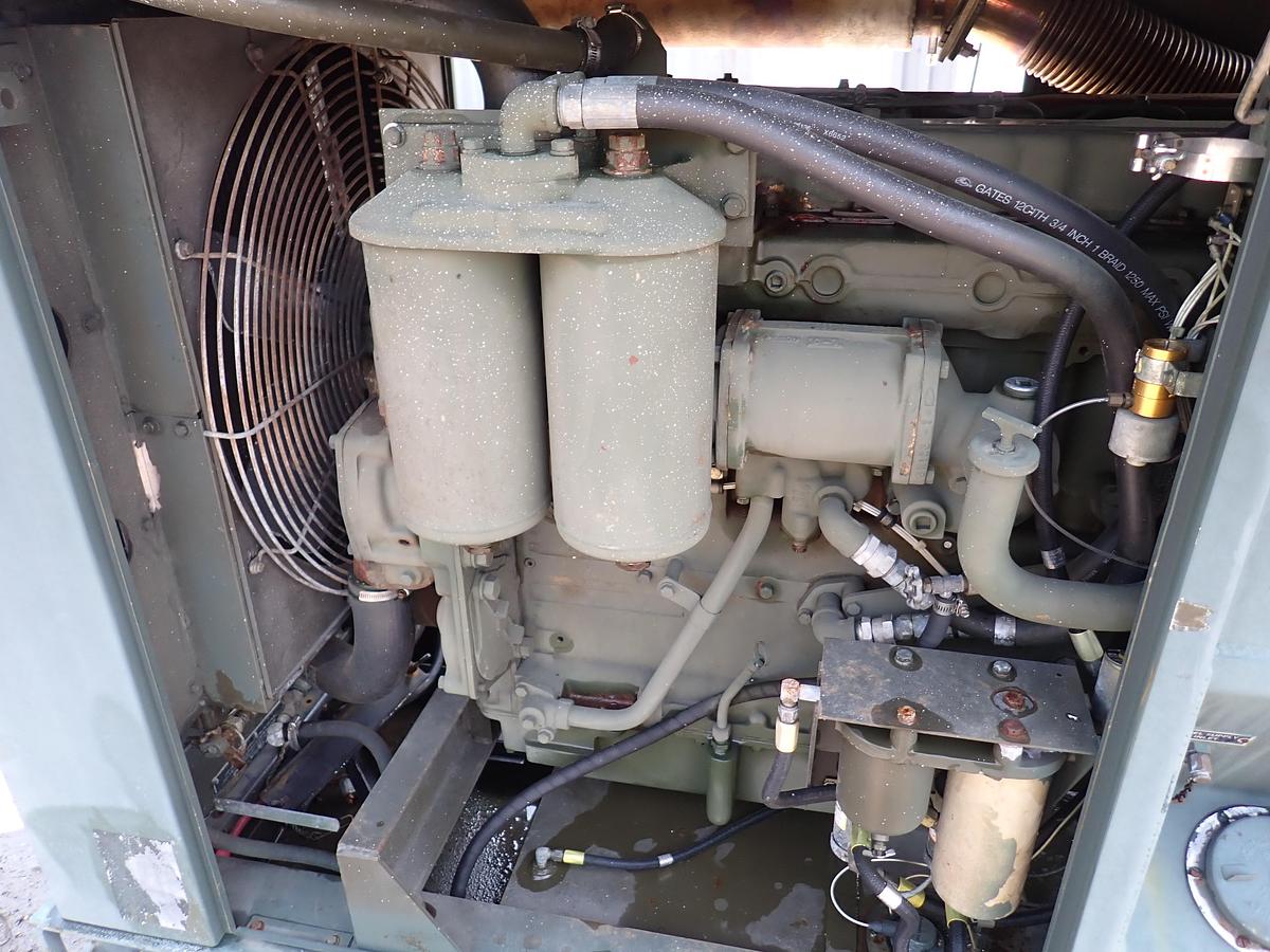 Used 1990 Libby MEP007B 100 KW Diesel Generator GOV'T SURPLUS