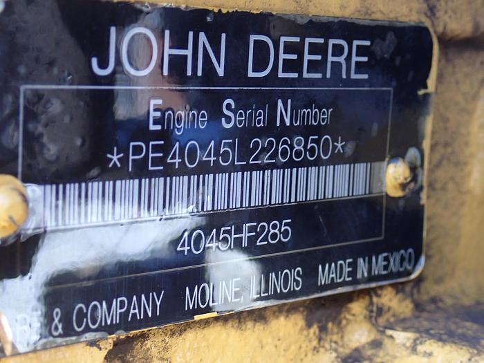 Used 2012 John Deere 4045HF285 Diesel Engine