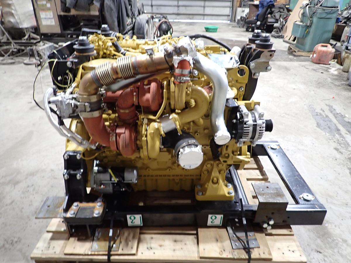 Used 2019 CAT C7.1 Turbo Diesel Engine 101 HOURS! AR # 533-2433