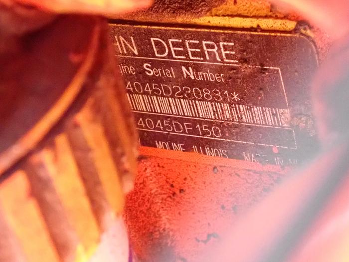 Used John Deere 4045DF150 Diesel Power Unit 1359 Hours