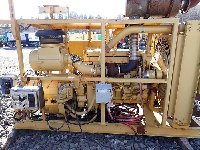 Used 2005 CAT C13 440 HP Diesel Engine POWER UNIT W/ OIL FIELD TRANSMISSION CX31