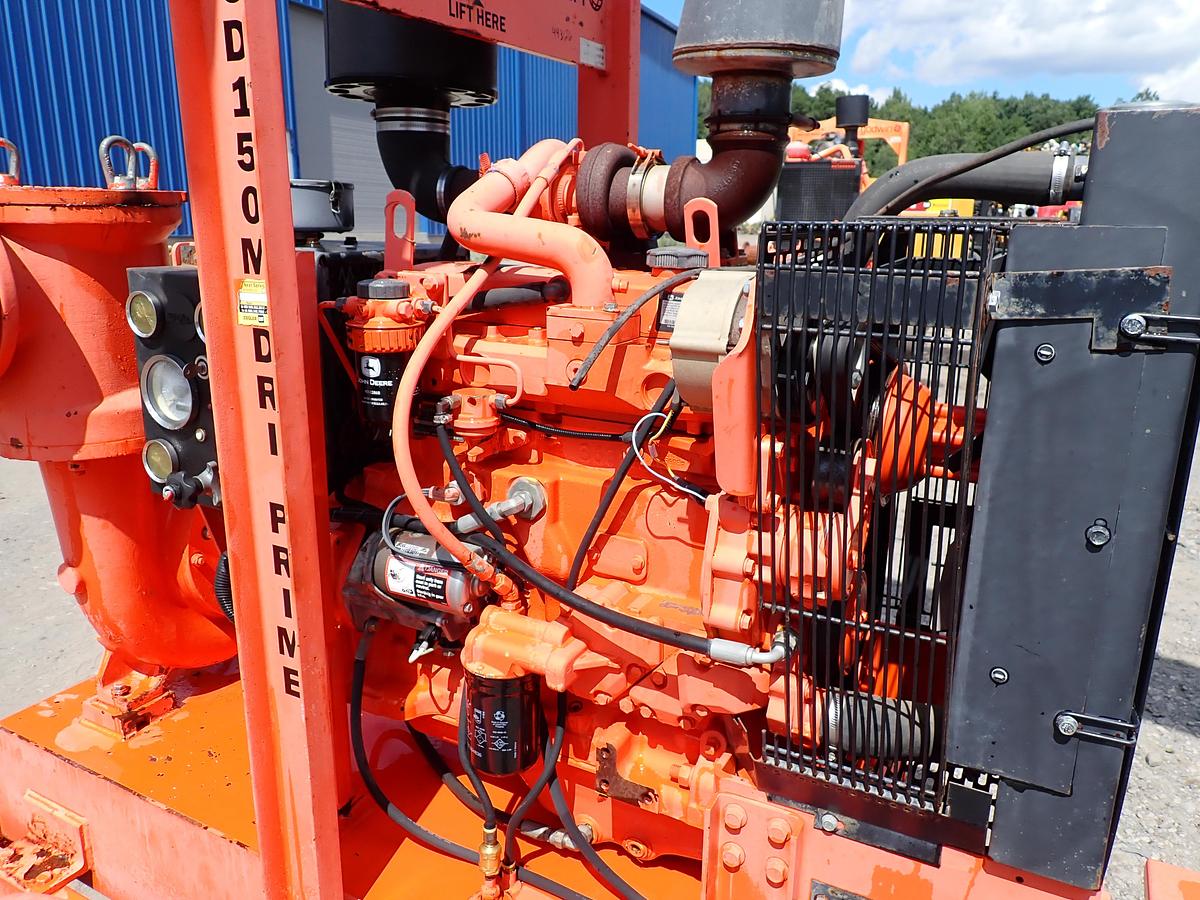 Used 2014 Godwin CD150M 6" Water Pump JOHN DEERE DIESEL