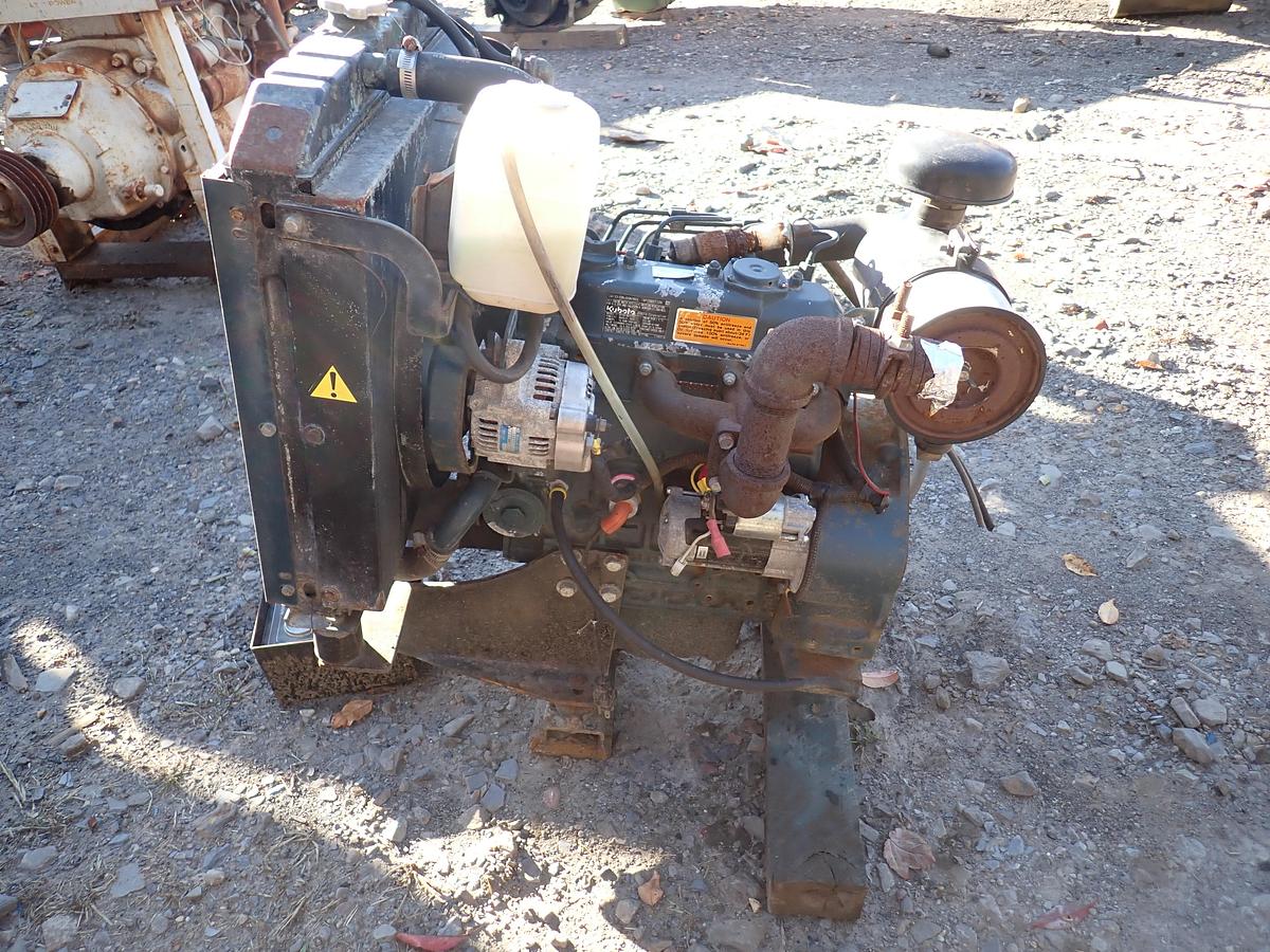 Used 2011 Kubota D1105 Diesel Engine POWER UNIT
