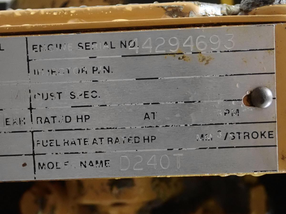 Used 1988 Cummins 4BT 3.9 C100 Turbo Diesel Engine CPL 730