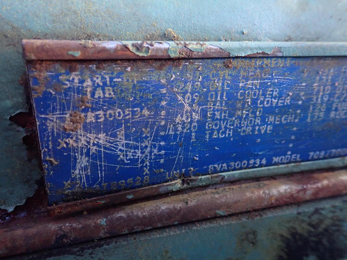 Used 1974 Detroit Diesel 8V71 Engine 7087-7000