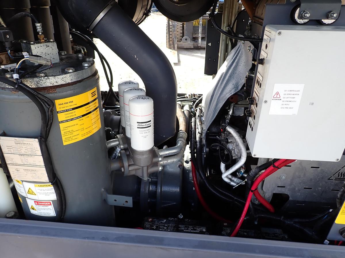 Used 2021 Atlas Copco XAS950 PD8 Air Compressor