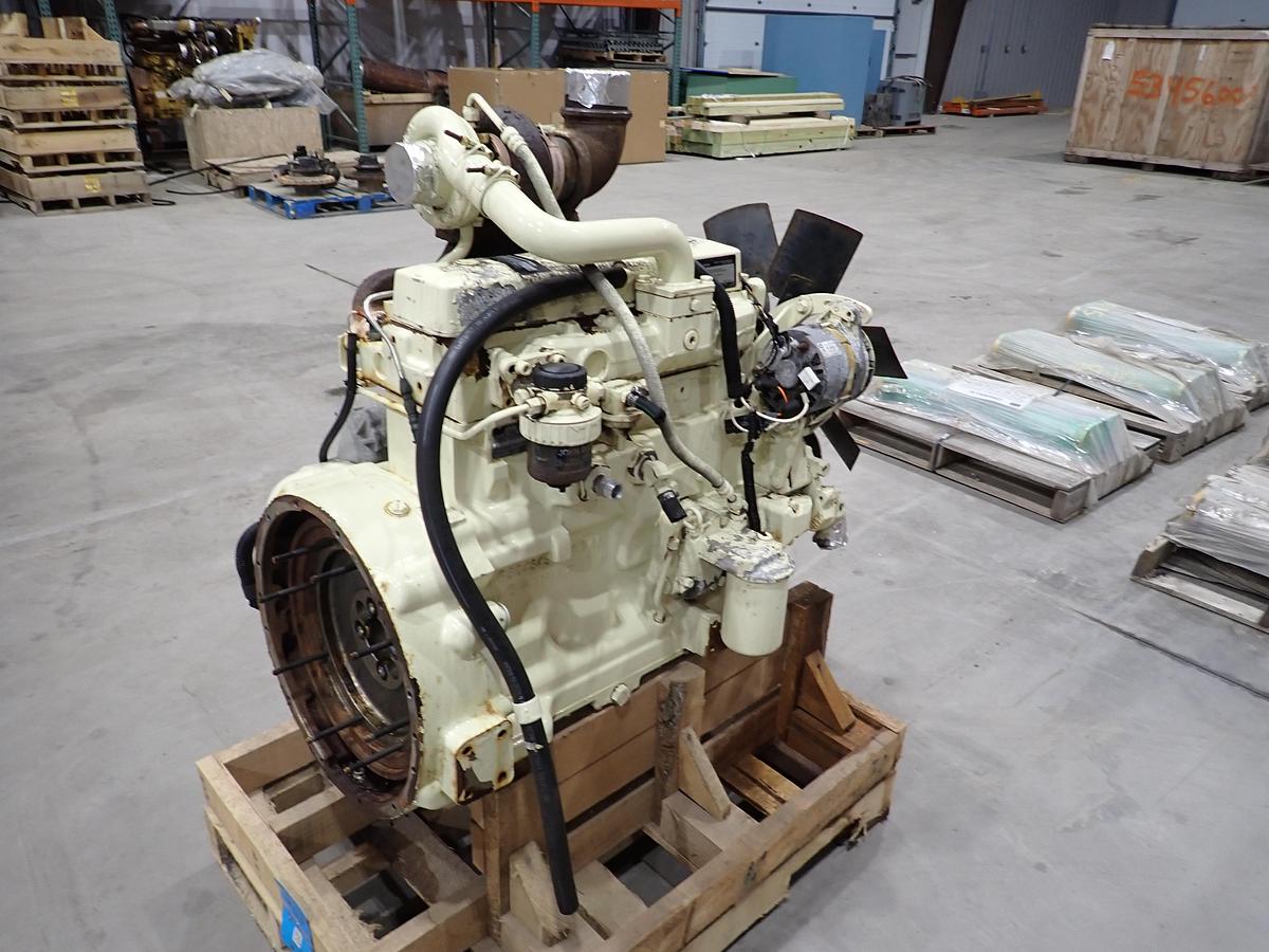 Used John Deere 4045TF150 Diesel Engine 233 HOURS!