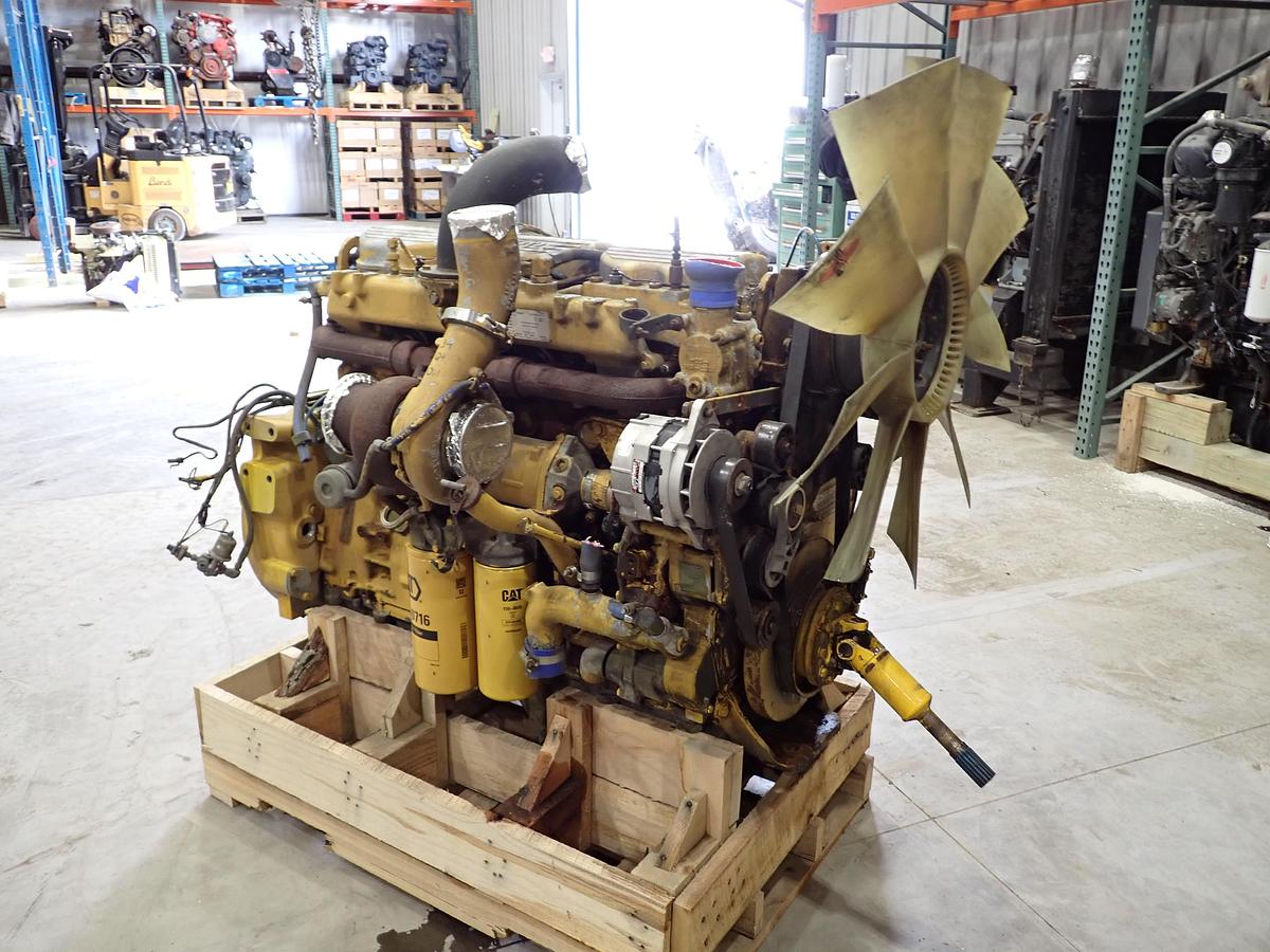 Used 2002 CAT C12 Diesel Truck Engine 455 HP LOW TIME! 