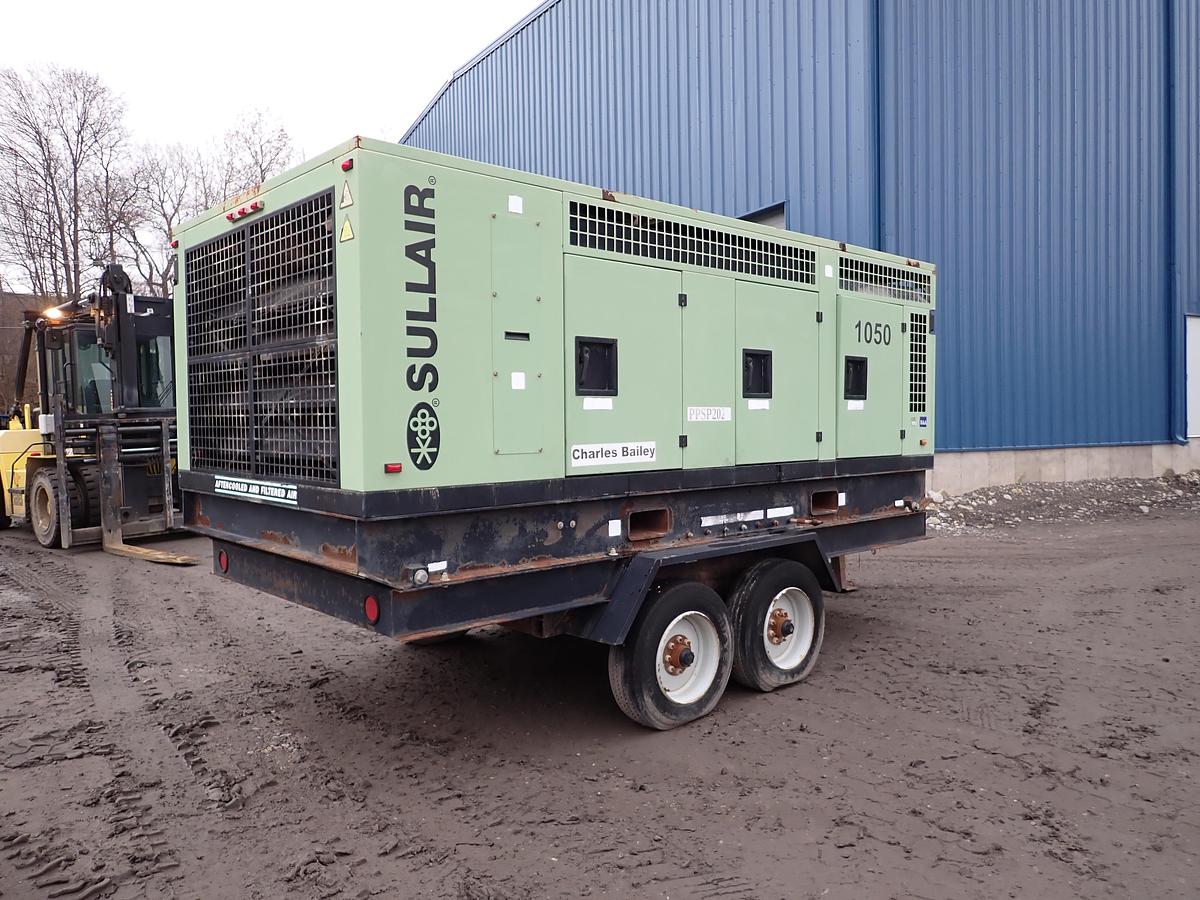 Used 2015 Sullair 1050C AF 1050 CFM Air Compressor 