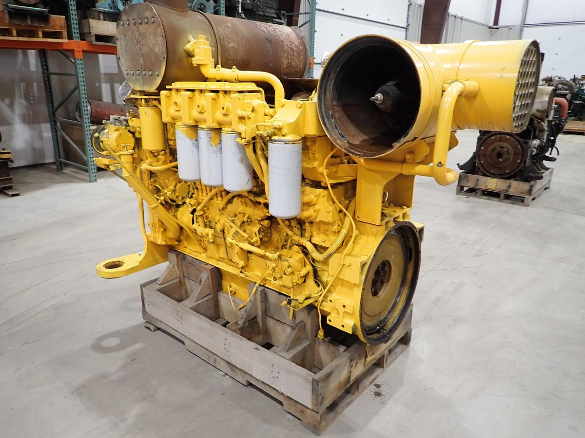 Used 1996 Komatsu SAA6D140E-2 Diesel Engine PC750-6 EXCAVATOR