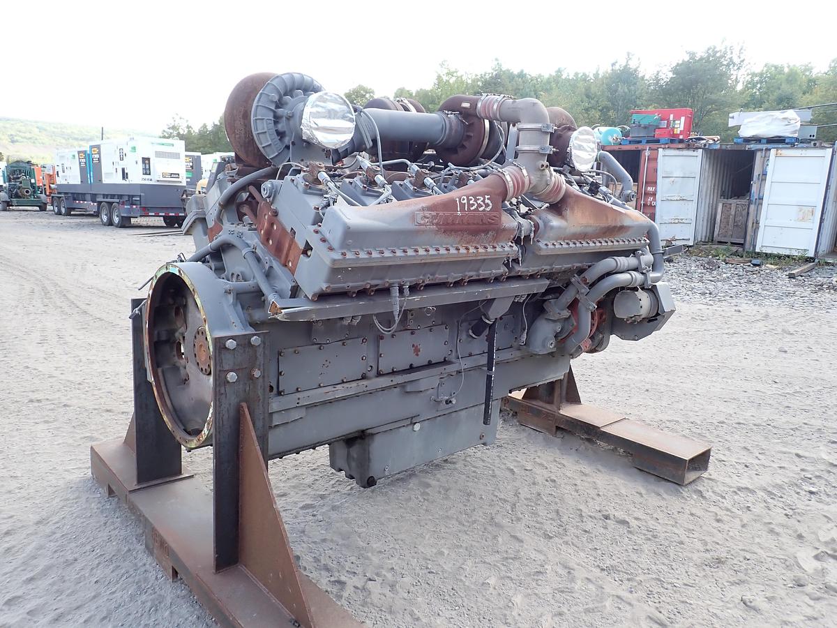 Used 2011 Cummins QSK50 Diesel Engine CM850 CPL 3329