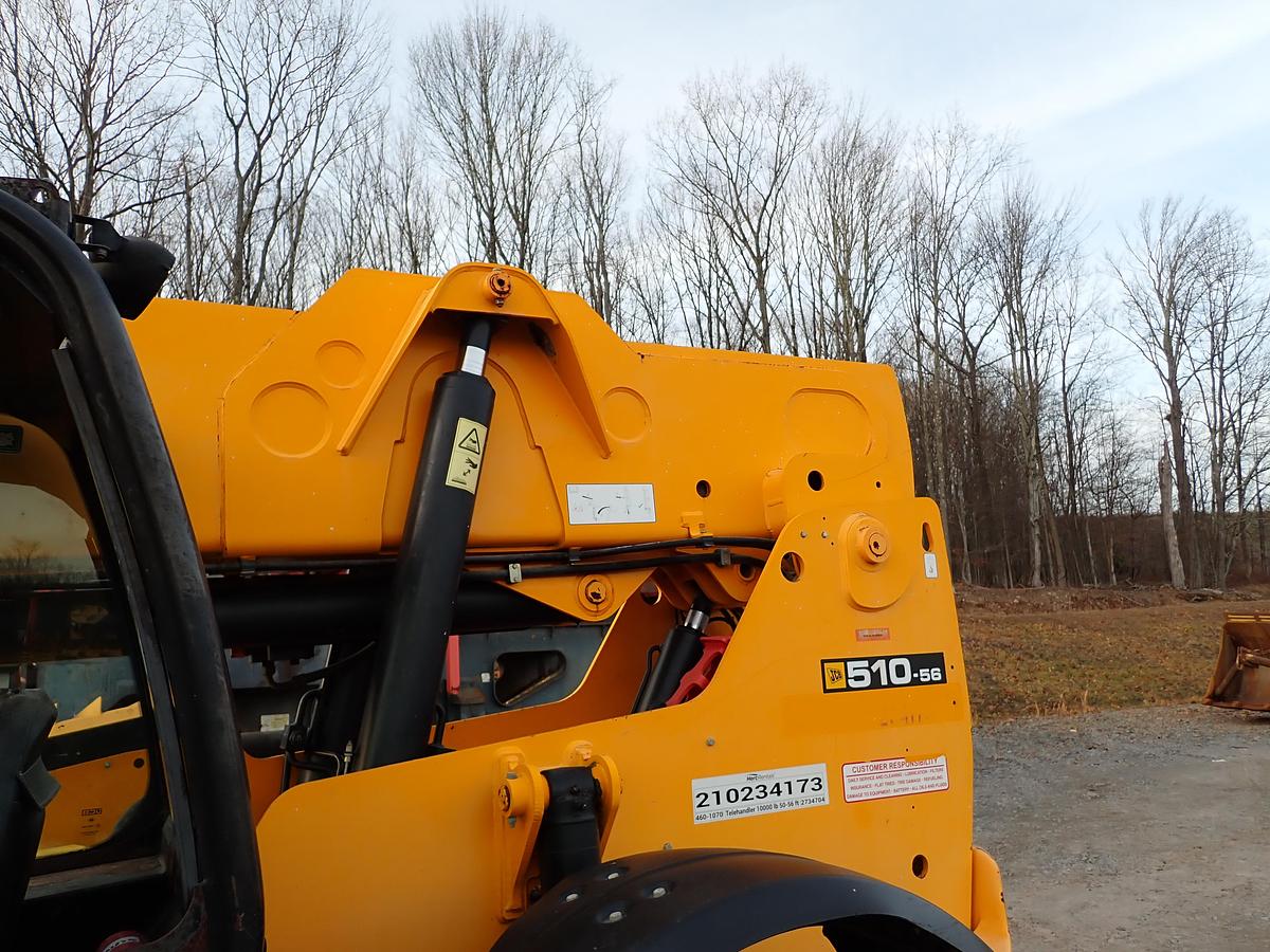Used 2018 JCB 510-56 10K Telehandler 3500 HOURS