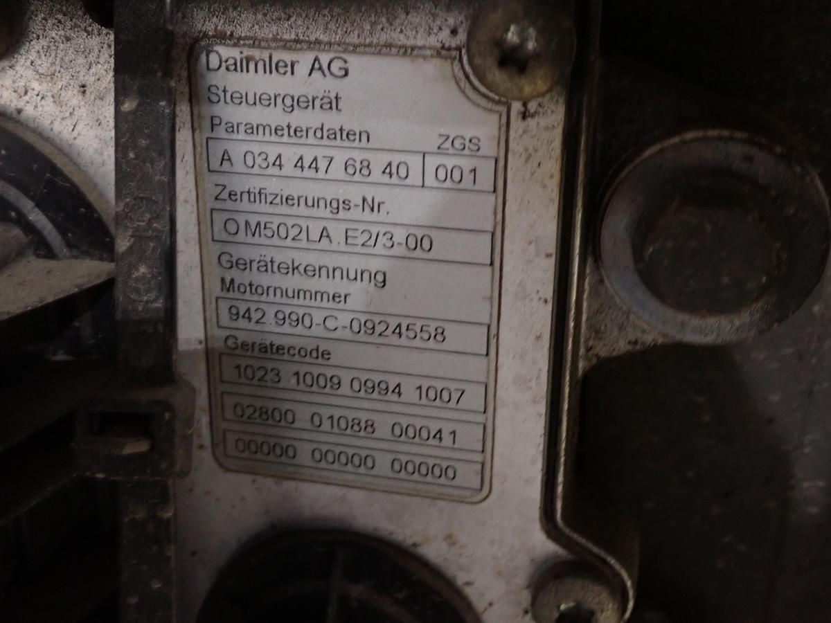 Used Mercedes OM502LA Diesel Engine