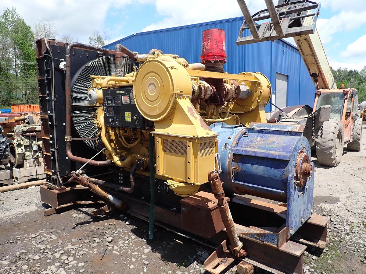 Used 2008 CAT 3508C Diesel Engine POWER UNIT AR # 264-4644